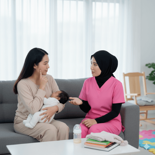 Parent and child interaction